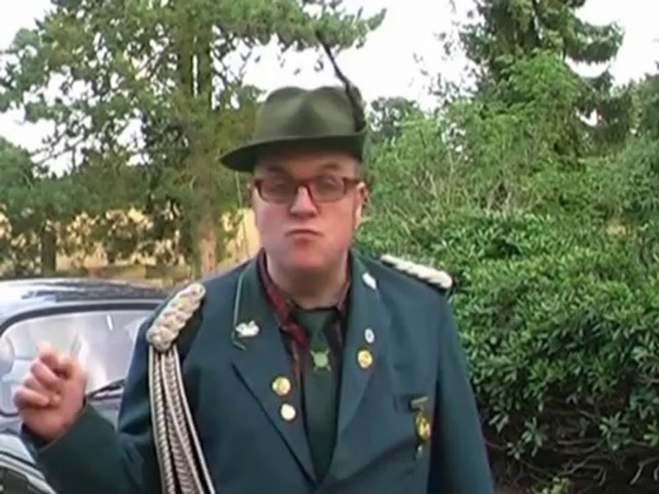 Schutzenfest auf dem Lande. Mit dem VW Kafer zum Gebißtausch