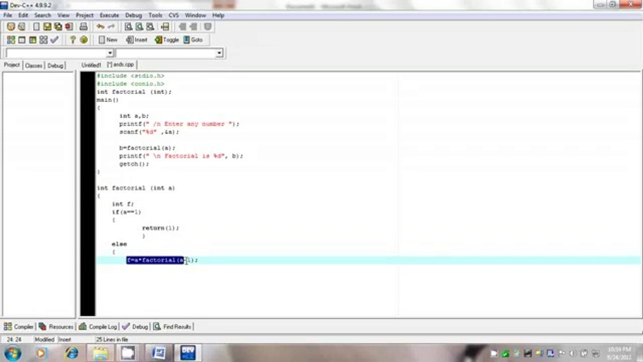 Lecture# 6 Recursion In Urdu & Hindi
