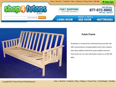 Futon frame