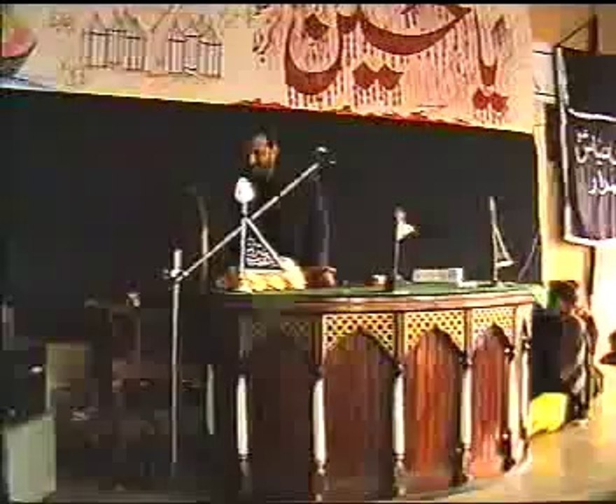 Allama  Saqlain Abbas Ghalou Biyan   Azadari  Dua e Fatima as yadgar majlis at Sargani
