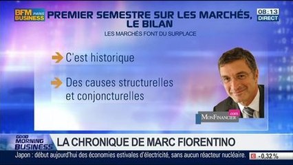 Marc Fiorentino: Bilan du premier semestre sur les marchés - 01/07