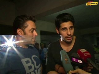 Salman Khan @Sidharth Malhotra Grand Party At His Residence @ www.iluvcinema.in