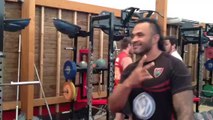 RCT : Fabien Barcella et Mamuka Georgodze, autres recrues du club ont repris l'entraînement