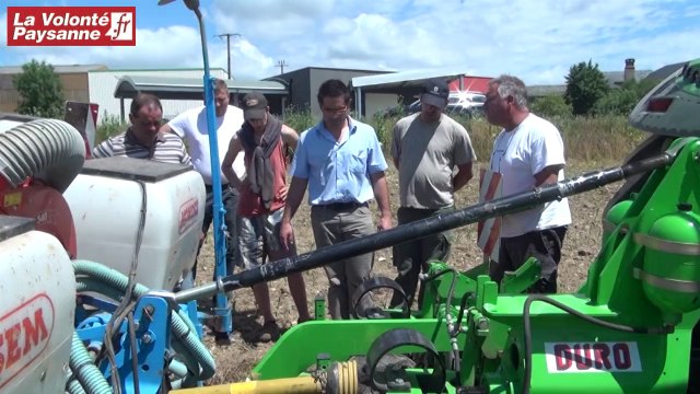 CUMA Laissac Aveyron : démonstration strip-till