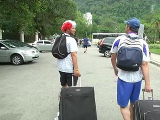 France-Nigeria avec les supporters français au Brésil - 01/07