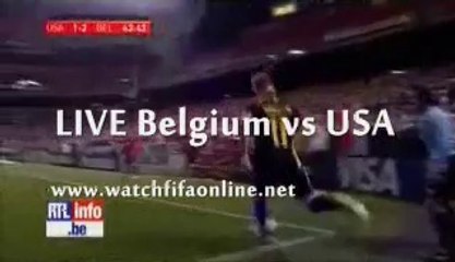 Live Belgium vs United States Now