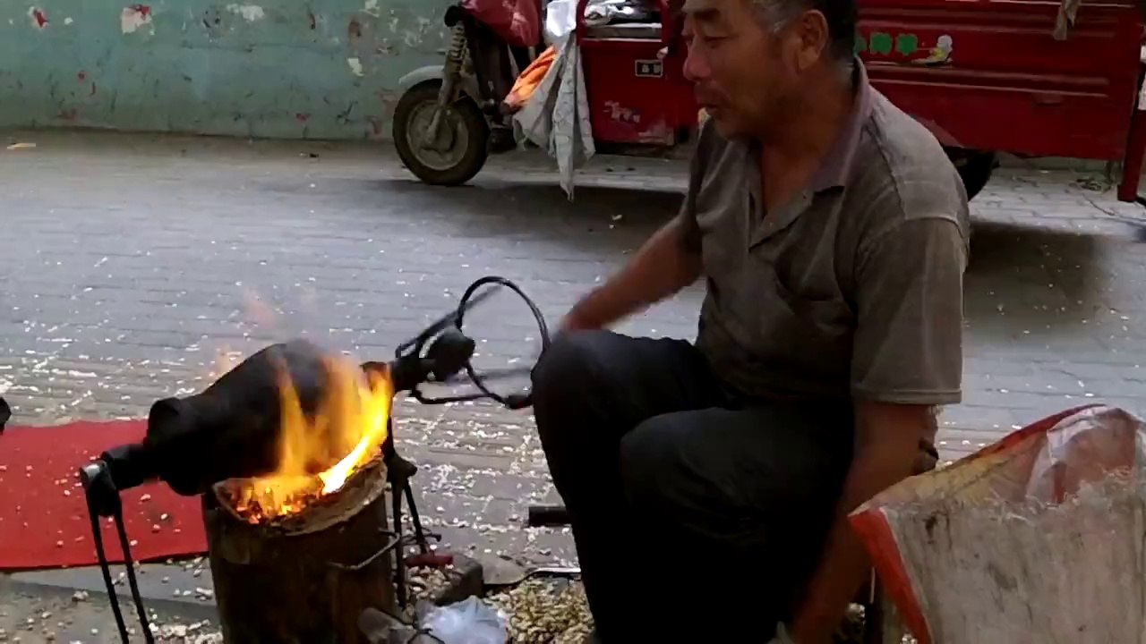 Amazing Chinese Popcorn Cannon