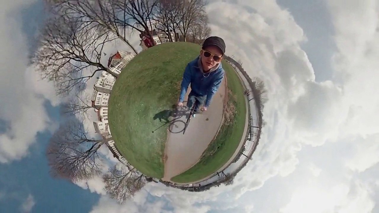 Il se filme simultanément avec 6 GoPro et crée un effet délirant