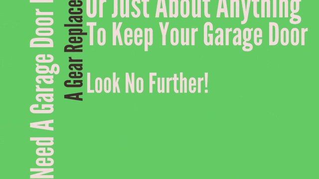 In Need Of Garage Door Service Brielle NJ?