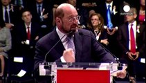 Schulz repite como presidente en el Parlamento Europeo