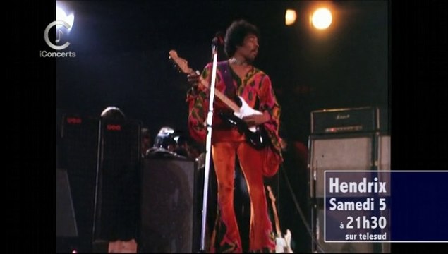 Bande annonce du concert de Hendrix puis Asap samedi 5 juillet à 21h30 sur telesud