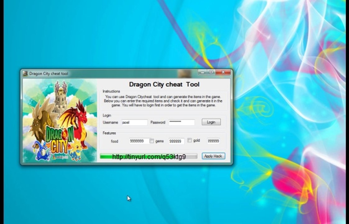 Dragon City Hack Cheats Download 2014 [Unlimited Gold Gems Food] -