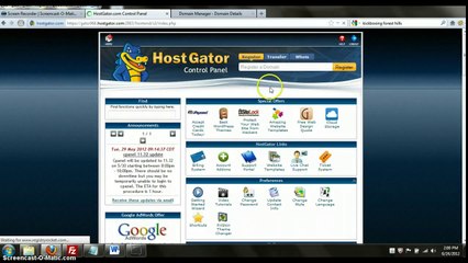 How to add domain and install WordPress through Fantastico