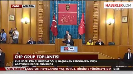 Kılıçdaroğlu: Haram Yiyen Adamdan Köşk Adayı Olur mu?