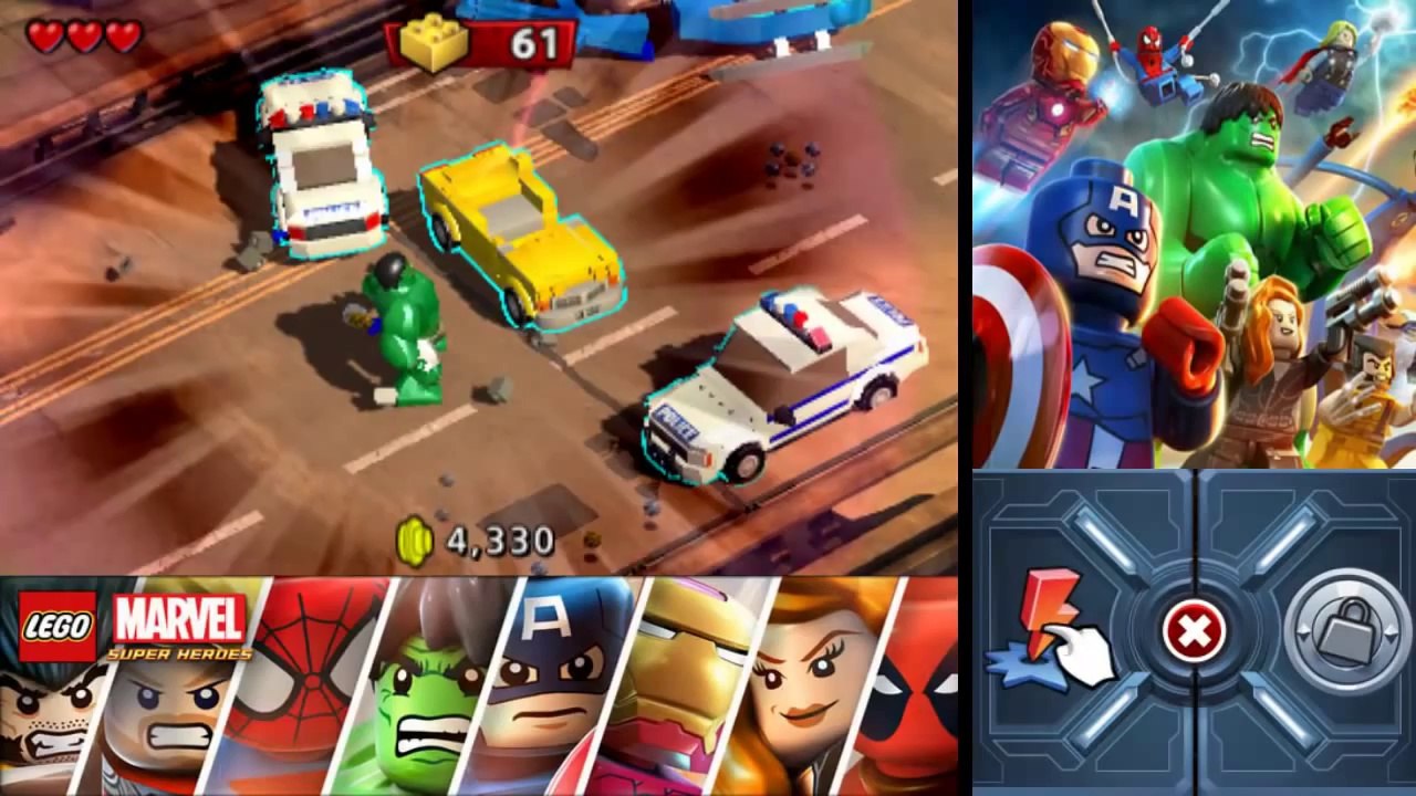 Soluce LEGO Marvel Super Heroes- L'univers en péril Partie 1