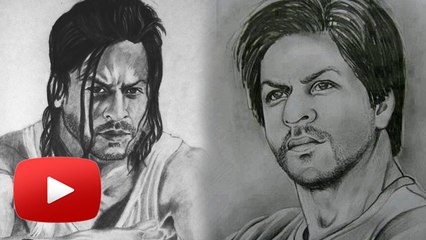 Shah Rukh Khan Posts His Fans Sketches On Twitter - CHECKOUT