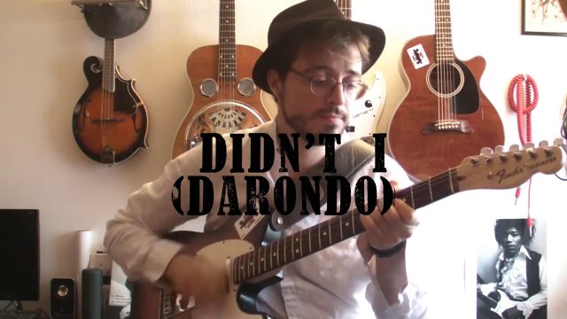 Didn't I (Darondo) - Cours guitare + TABS