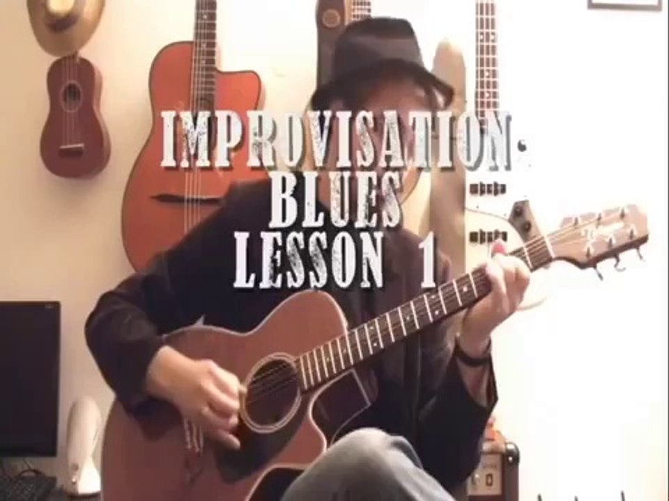 Improviser sur blues acoustique - Tutoriel guitare