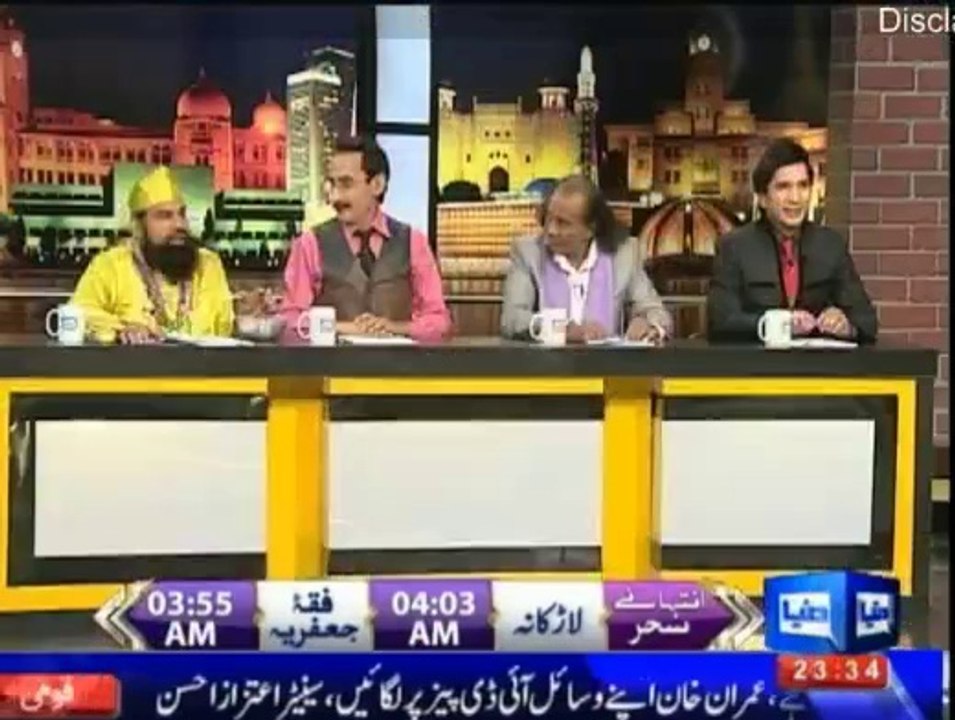 Muhammad Hafeez in Mazaq Raat 30 June 2014