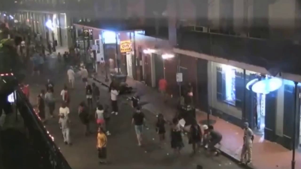 Fusillade à Bourbon Street  - New Orleans 29 Juin 2014