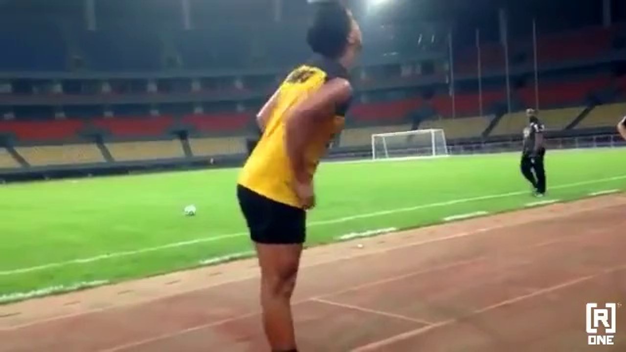 Ronaldinho antrenman show!