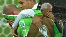 Les larmes de Feghouli et Halilhodzic après Allemagne-Algérie