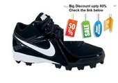 Discount Sales Boy's Nike MVP Keystone 3/4 Youth Wide Baseball Cleat Black/White Review