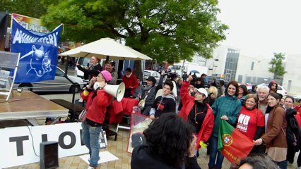 rassemblement des abolitionnistes de la corrida à Arles partie 8/8