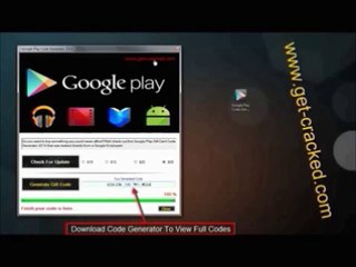 __ Working Google Play Codes generator 2014 __