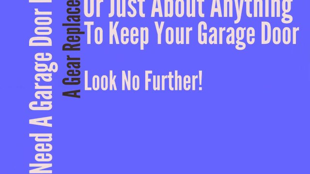 Are You In Need Of Lineboro MD Garage Door Service?