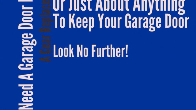 Are You Looking For Garage Door Repair and Service Linthicum Heights MD?