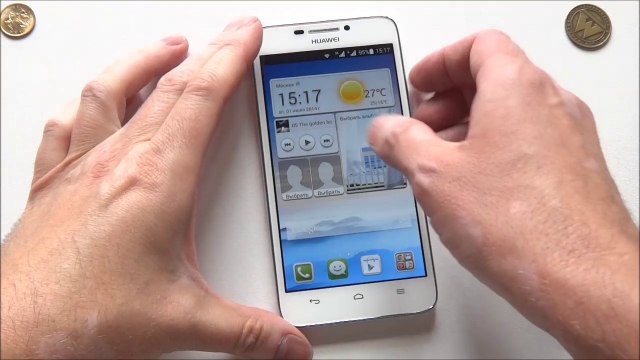 Huawei Ascend G630 - первое включение, предварительный обзор