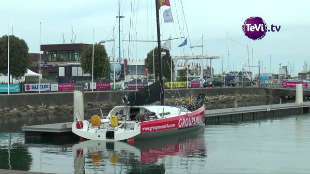 14_07_01 solitaire figaro Cherbourg [Tévi]