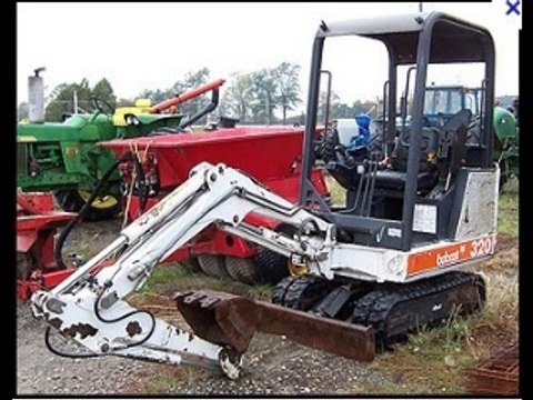Bobcat 320 Compact Excavator Service Repair Workshop Manual DOWNLOAD (SN: 511720001