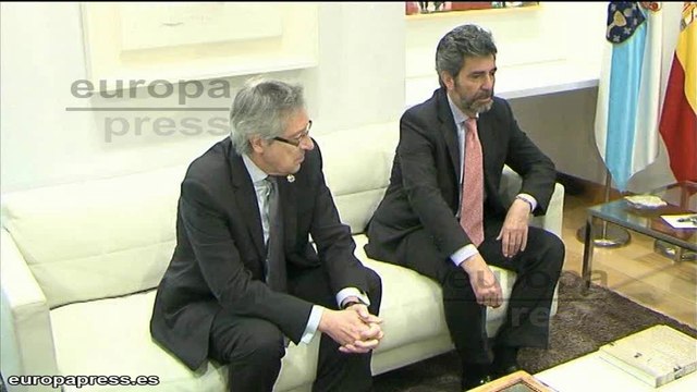 Feijóo recibe a Carlos Lesmes