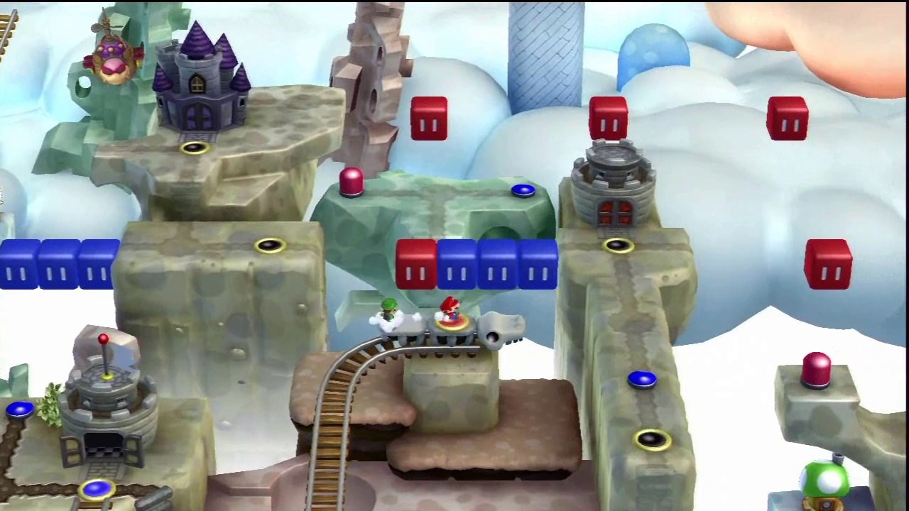 New Super Mario Bros. U - Mines Candi - 6-Tour 1 : Tour Mabroule + Sortie secrète