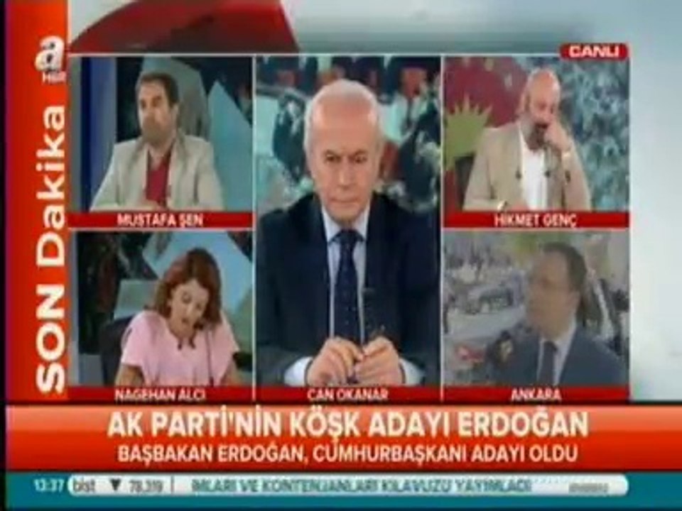 Erdoğan'ın Adaylığı Değerlendirme; Ak Parti Adıyaman Milletvekili Mehmet Metiner, Ak Parti Genel Başkan Yard. Mustafa Şentop, Adalet Bakanı Bekir Bozdağ