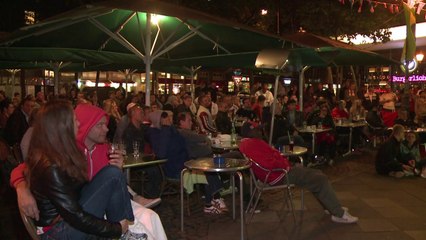 الفرحة تعم شوارع المانيا بعد فوز منتخبها على الجزائر