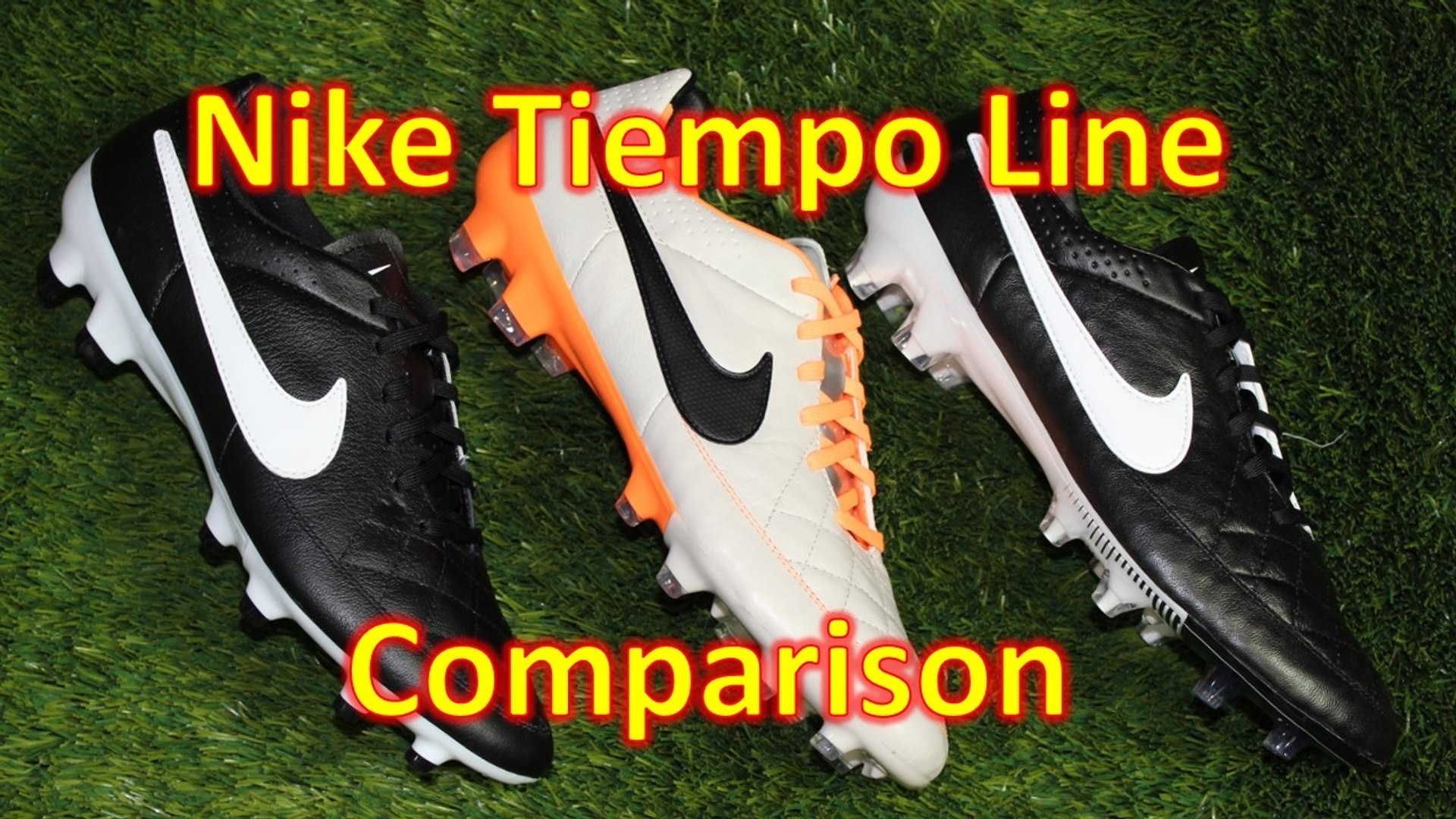 Nike Tiempo Line Comparison - Legend 5 Vs Legacy Vs Genio - video  Dailymotion