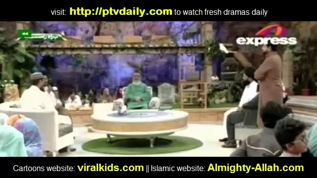 Pakistan Ramzan 1st Iftar with Aamir Liaqat on Express Ent - 1st July 2014 - part 6