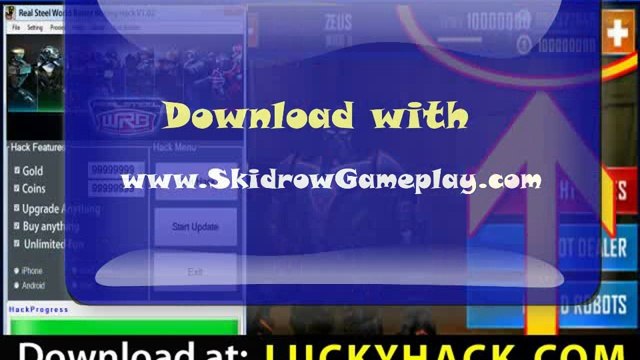 Real Steel World Robot Boxing Hacks 2014 - Cydia V1.02 Real Steel WRB Coins Cheat