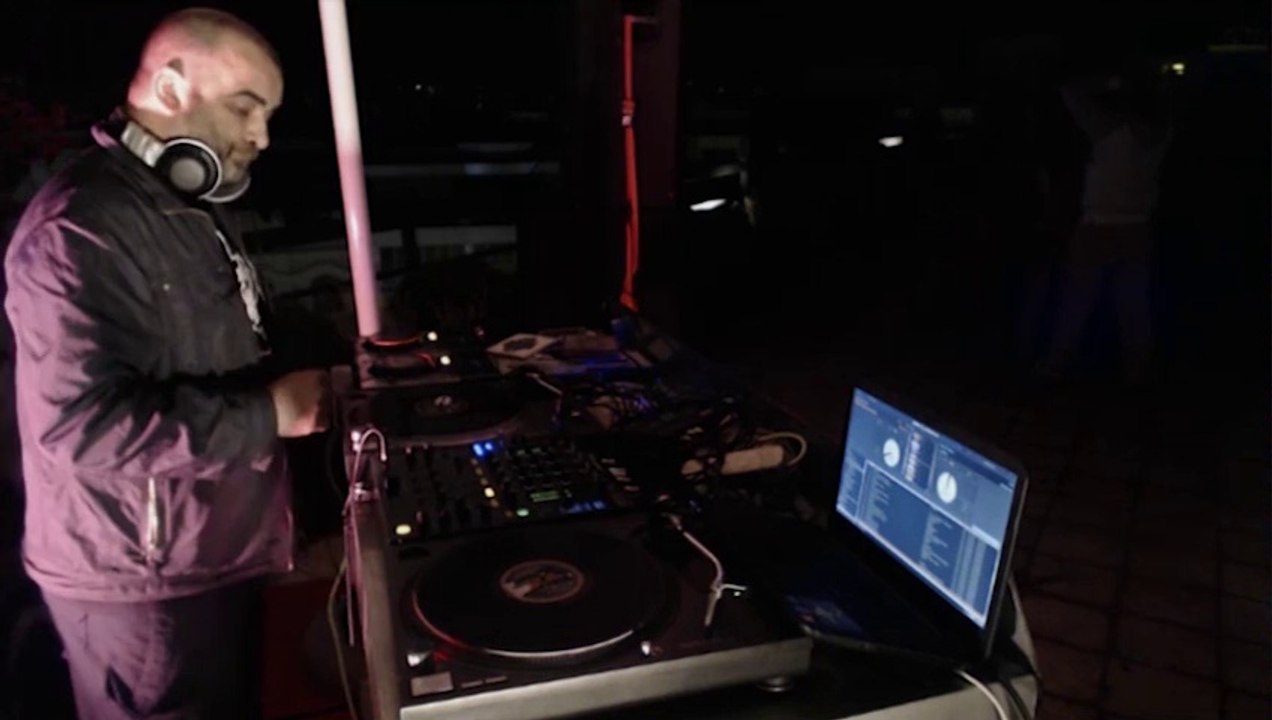 DJ CRNI DULE Open Air 2 Roof Top Watch More TV Radio 22062014