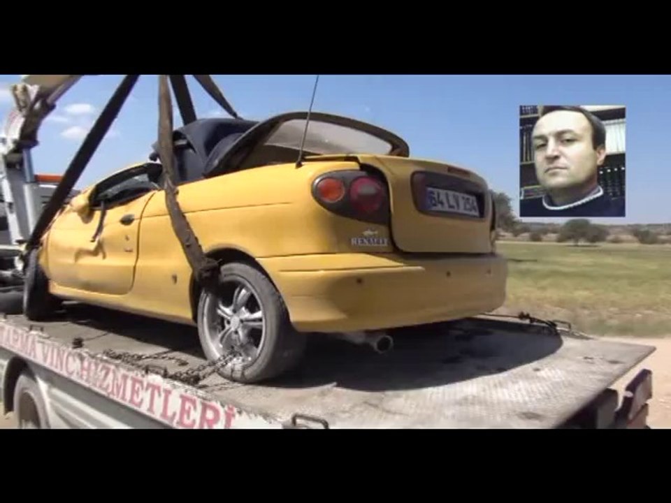 AKTAŞ KÖYÜ YAKINLARINDA TRAFİK KAZASI 1'ÖLÜ 1'YARALI