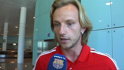 BEHIND THE SCENES - Ivan Rakitic's first day in Barcelona