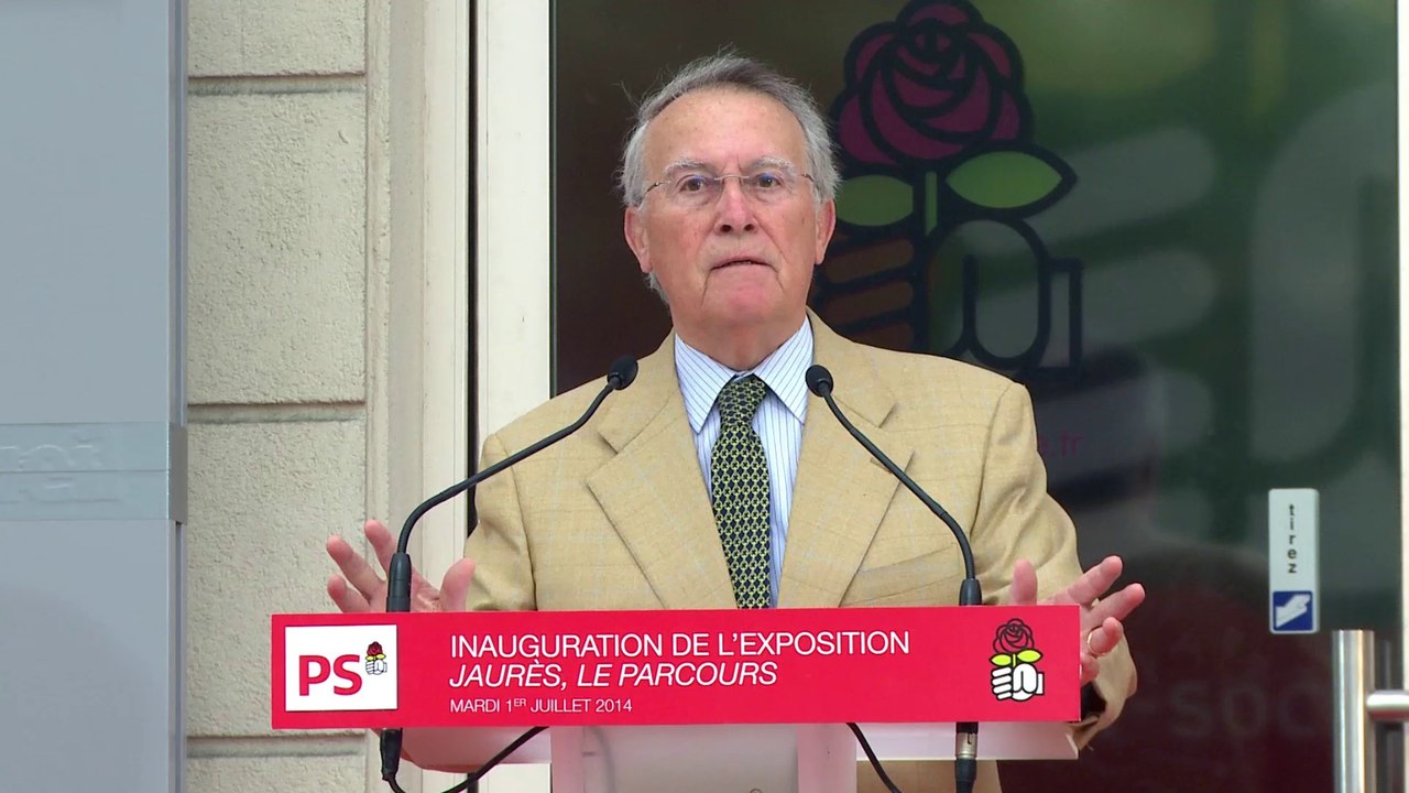 Discours d'Henri Nallet pour l'inauguration de l'exposition «Jaurès, le parcours»