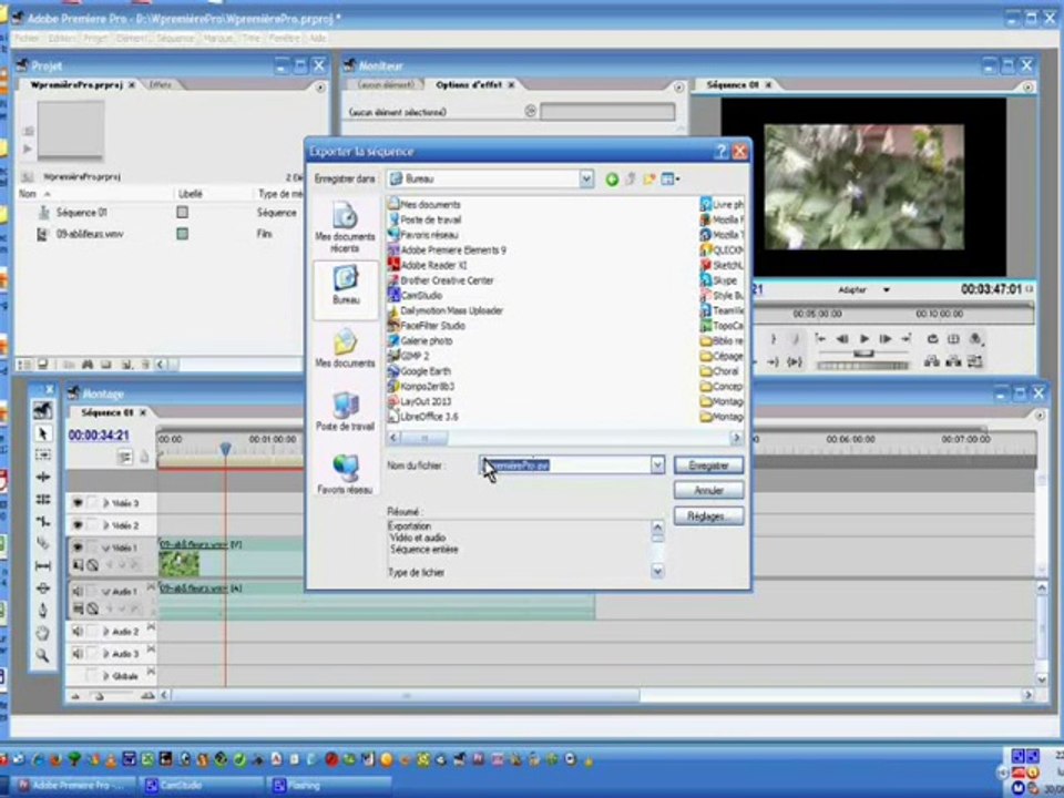 Finaliser (exporter) son montage sous Première Pro v7 et CS3