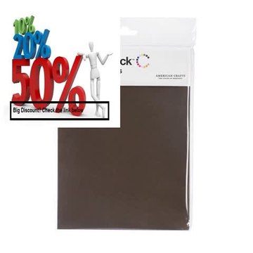 Best Deals American Crafts 5-1/4-Inch by 7-1/4-Inch 12-Pack Envelopes Chestnut Review