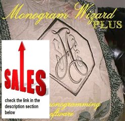 Best Deals Monogram Wizard Plus lettering design software w/ 3900 designs bonus Review