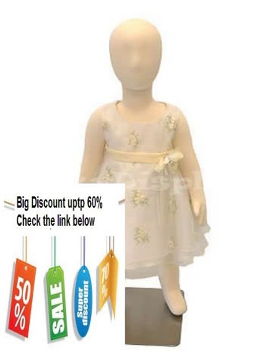 Best Deals (JF-CH01T) Child Body Form 1 yrs. old white jersey form coverwith head flexible arms fingers & legs metal base Review