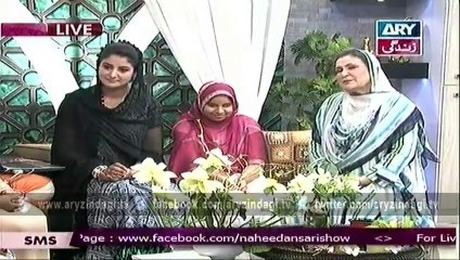 Naheed Ansari Show, 29-06-14, Butter Chicken, Naan Paratha & Jamun Ka Sirka
